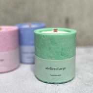 fragrance candle granité femme pistachio