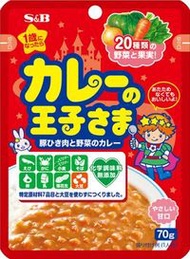 S&B 咖哩王子 即食咖哩 70g
