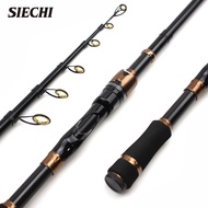 【Tech-savvy】 Siechi Telescopic Spinning Casting Lure Fishing Rod Travel 1.5/1.8/2.1m 30t Carbon Easy To Carry 7-30g Sea Saltwater Pesca