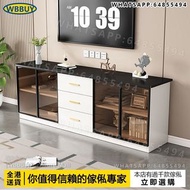 (Wbbuy)電視櫃 地櫃 加高電視櫃 帶玻璃電視櫃 視聽櫃 餐邊櫃 客廳櫃 包送貨