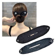 Ball Hairpin Hand-embroidered Flower Tube Lazy Hair Head Hair Hair Low Disc Quick Ball Summer Q7q6