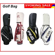 [ SALE ] Golf Cart Bag Golf Stand Beg PU Pro READY STOCK Ship From Malaysia 高尔夫球包 MalbonXX10