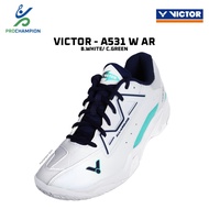 VICTOR Shoes A531W Victor A 531 W AR Bright White C.Green Badminton Shoes