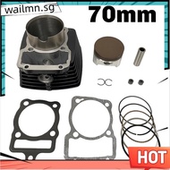 Motorcycle  70mm Big Bore Cylinder Block Kit 16mm Pin for Veloci Xeverus CG300 CG 300cc