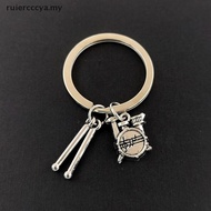 # NEW # Drum Pop Music Lovers Ro Bapa Pendant Band Kit Drum Keychain Bapa Keychain .