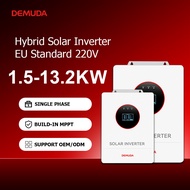 Hot sell DEMUDA 1.5KW 3.6KW 4.2KW 5KW 5.5KW 6.2KW 13.2KW Hybrid Solar Inverter 12V 24V 48V Single Ph