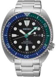 นาฬิกาข้อมือผู้ชาย SEIKO PROSPEX "Tropical Lagoon" Special Edition รุ่น SRPJ35K ขนาดตัวเรือน 45 มม. หน้าปัดสีดำ ตัวเรือน สายStainless steel สีเงิน สำรองพลังงานได้ถึง 41 ชม.