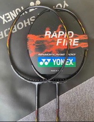 💥全新未拆封~~Yonex NANOFLARE 800 羽毛球拍 SP ver. racket NF800 啞黑紅色