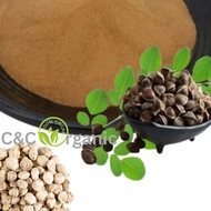 Moringa Seed Extract Powder 50g - 250g 辣木籽粉 提取物 Moringa Seeds Buah Kelor Biji Moringga Lemunggai Mer