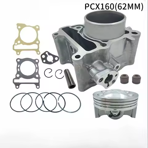 62mm Engine Parts Motorcycle Cylinder Piston Ring Kit Pin for HONDA PCX160 PCX150 PCX 160 150 160cc 
