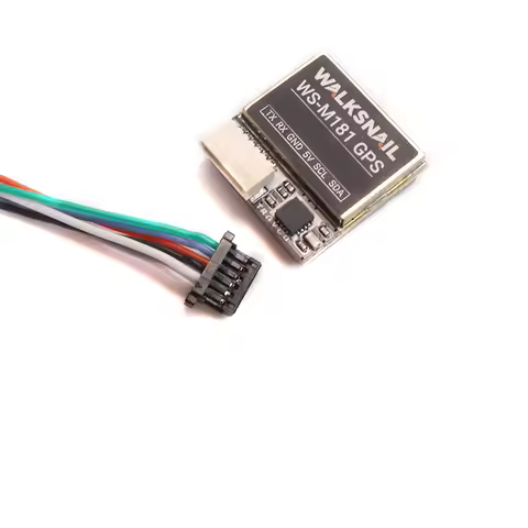 Walksnail WS-M181 GPS M10 GNSS Module with QMC5883 Compass 72CH 10Hz for RC FPV Drone Flight Control