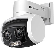 TP-Link VIGI 4MP Outdoor Full-Colour Dual-Lens Varifocal PTZ Network Camera, Instant Zoom, Smart Det