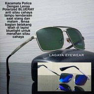 Kacamata police polarized original titanium fullset