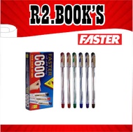 Pulpen Faster C600 HITAM 1 PACK