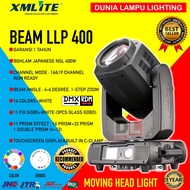 Moving head beam 400 lampu sorot panggung studio lighting MURAH