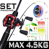 (Local Malaysia)FRRTC Ultra Light Fishing Rod and Reel Set Mancing Casting Soft Frog Rod Casting Sof