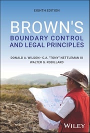 Brown's Boundary Control and Legal Principles Donald A. Wilson