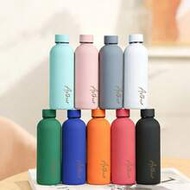 1pc Customized Double-Wall Stainless Steel Coffee Mug/Soda Water Bottle, Sports Water Bottle Insulat