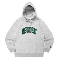 Insurgent Club - Heavyweight Hoodie College Green Misty 330 Gsm