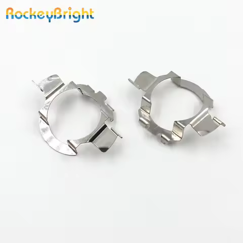 Rockeybright H7 LED adapter clip for Qashqai Magotan polo 6r retainer bulb holder for BMW AUDI A3 A4