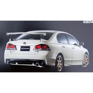 1 honda civic fd2r rear mugen diffuser belakang pp material fit untuk copy ori pp type r bumper new 