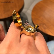 # sepsale # 2022 Trend BFF Ring For Teen Cute Anime Opening Ring For Woman Man Jewelry Close Friend 
