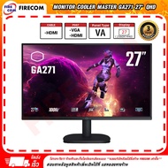 จอคอมพิวเตอร์ Monitor Cooler Master GA271 27" QHD 100Hz,1ms,16:9(HDMI 1,VGA) CMI-GA271-US สามารถออกใ