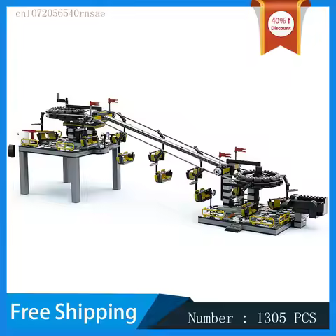 Chairlift GBC MOC Building Blocks Creative Toys Birthday Present Christmas Gift No Motor Technology