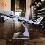 Jetstar Airways Airbus 320 Aircraft Model Diecast Alloy Aeroplane A320 Metal Plane Airplane Model