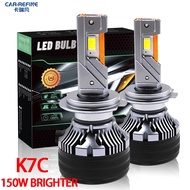 2PCS Q7 K5C H7 H11 H4 LED Canbus Car Light Bulb LED Headlight T75 H1 HIR2 9005 9006 9012 H8 H9 Turbo