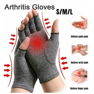 Sarung Tangan Motor Basikal Finger Glove Sarung Jari Terapi Fingerless Cycling Half Glove