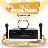 Betavo PT 888 BTWM Amplifier | 1000 Watt (Max) | 2 WIreless Mic