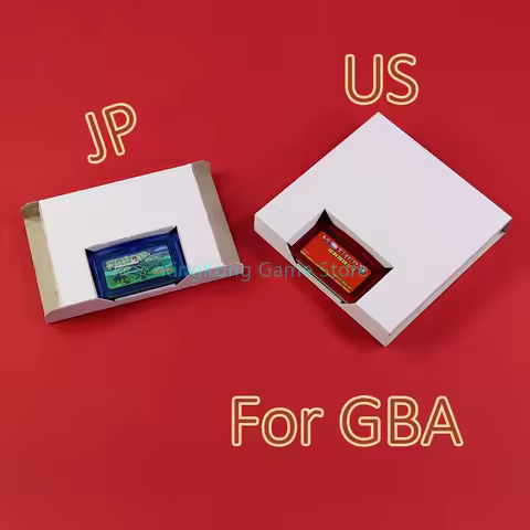 30PCS For GBA Inner Tray Box US & JP Version Carton Insert Game Box For Gameboy Advance Case Game Ca