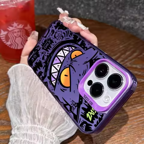 Purple Gengar Casing For Huawei Honor 90 200 400 Pro Lite X9B X9A X9 X8A X7A X7B X6B Play 60 Plus Ma