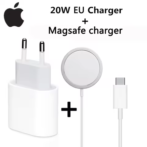 Apple MagSafe Wireless 20W Charger For iPhone 17 16 15 14 Pro Max Fast Charging Type C For iPhone 13