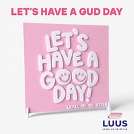 LUUS - Painting " Have a Good Day " 3D | Couple with 3D Calendar | 3D PAINTING, Dopamine Decor