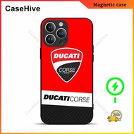 Ducati Corse Moto Phone Case for iPhone 17 Pro Max / iPhone 16 Pro Max / 15 Pro Max / 13 / Samsung G