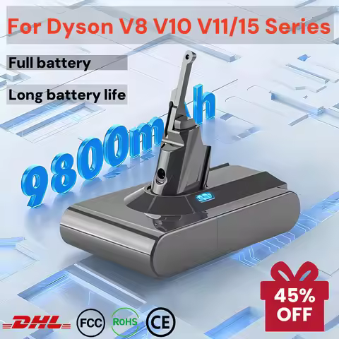 25.2V 12800mAh Battery for Dyson SV15 Serie Vacuum Cleaner Fluffy V11 Absolute Extra V11 Absolute V1