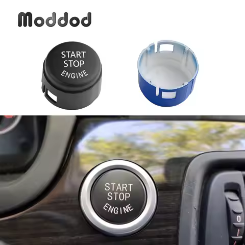 Engine Start Stop Switch Cover for BMW F30 F10 F34 F15 F25 F48 X1 X3 X4 X5 X6 1 2 3 4 5 Series Witho