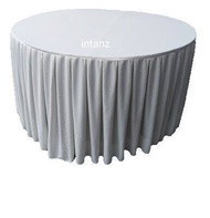 INTANZ Skirting Meja Bulat 5ft JC Easy Setting Round Table Skirting