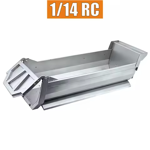 1:14th Scale Metal 6X6 8X8 Trailer Dump Body Dump Bed for Tamiya RC Truck SCANIA 770S R620 for VOLVO