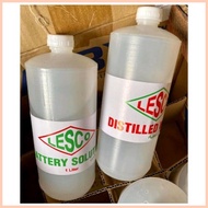 ✟ ▼ ▩ BATTERY SOLUTION DISTILLED WATER LESCO FOR CAR MOTOR OUTLAST BATTERY NG MOTOR TUBIG NG BATTER