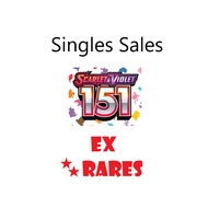 Pokémon TCG: Scarlet & Violet—151 - English EX cards - Singles