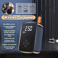 【80000mAh】Portable Air Pump TyreMini  portable air pumpfor Auto Bicycle Motorcycle BallsTire Inflata