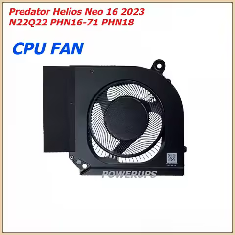 New Original Laptop/Notebook CPU/GPU Cooling Fan For Acer Predator Helios Neo 16 2023 N22Q22 PHN16-7