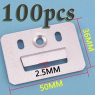Best High Quantity 100PCS/pack Wall Cladding Clip for WPC Wall Cladding Steel Stainless Steel metal 