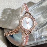 Jam Tangan Wanita Gelang Fashion Cewek Dengan Permata Gaya Trend Terbaru dan Elegan