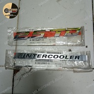 2.5 TD INTERCOOLER ISUZU DMAX LUGGAGE DECAL EMBLEM Original