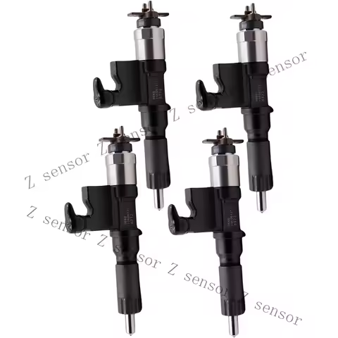 AAA+ 4* Fuel Injector 095000-6366 Compatible Denso Isuzu 6HK1 4HK1 4HK1-TCC 4HK1-TCS