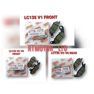 LC135 LC V1 BRAKE PAD LC135 V2 V3 V4 V5 V6 BRAKE PAD